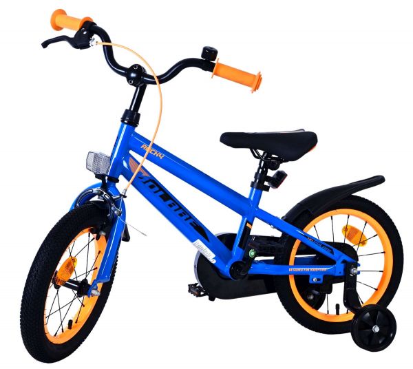 Volare Rocky Kinderfiets - Jongens - 14 inch - Blauw Volare Rocky Kinderfiets - Jongens - 14 inch - Blauw