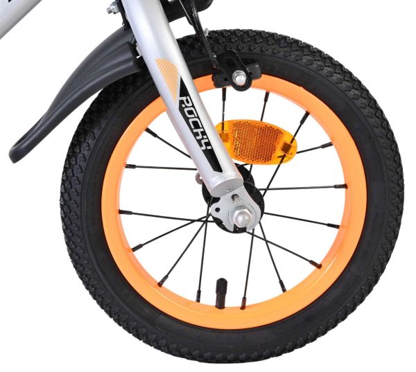 Volare Rocky Kinderfiets - Jongens - 12 inch - Grijs
