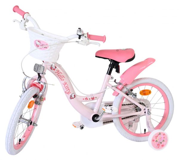 Hello Kitty Kinderfiets - Meisjes - 16 inch - Roze - Twee Handremmen