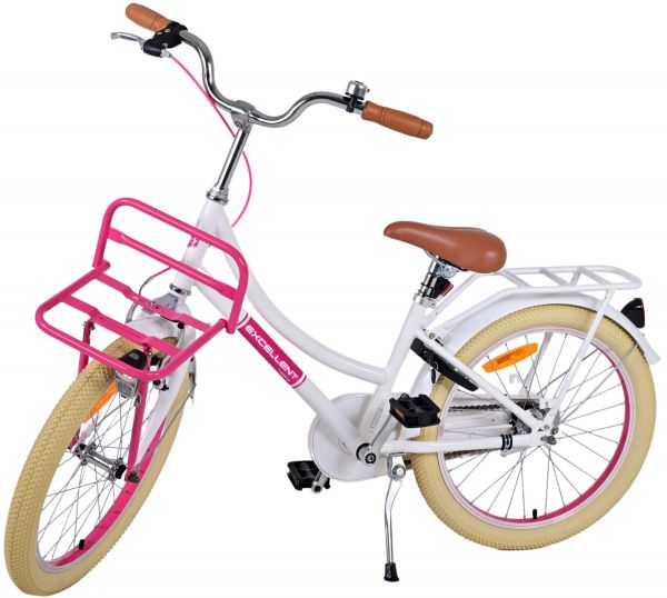 Volare Excellent Kinderfiets - Meisjes - 20 inch - Wit