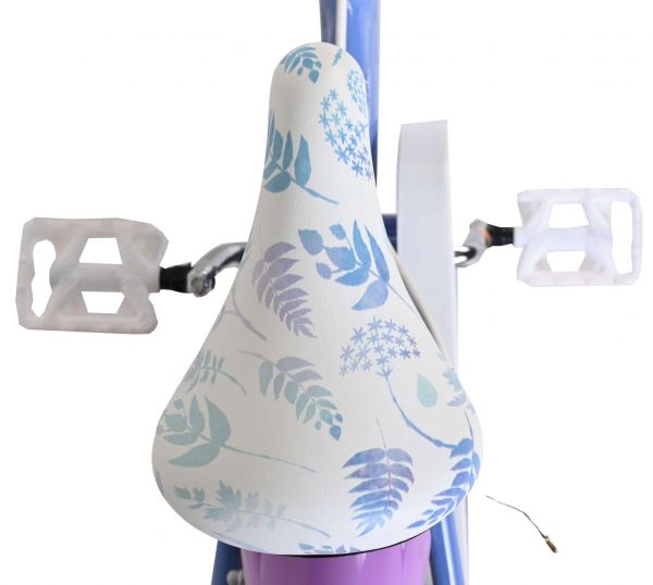 Disney Frozen 2 Kinderfiets - Meisjes - 14 inch - Blauw/Paars - Twee handremmen