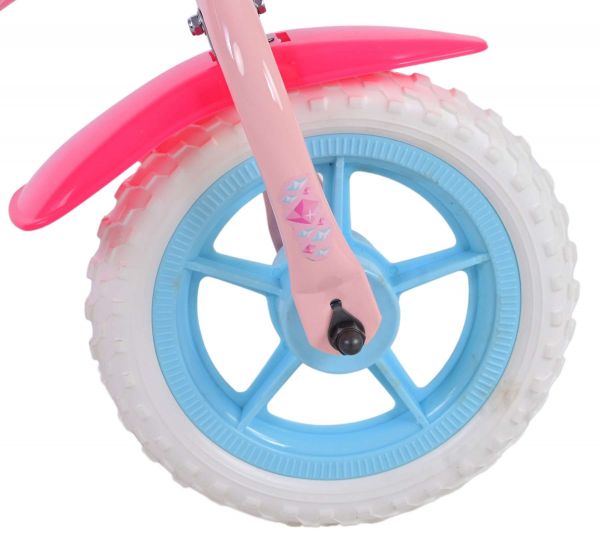 Disney Princess Kinderfiets - Meisjes - 10 inch - Roze - Doortrapper
