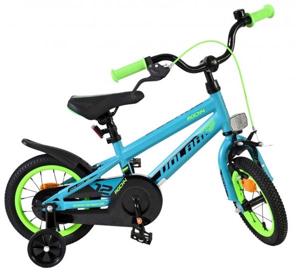 Volare Rocky Kinderfiets - Jongens - 12 inch - Groen