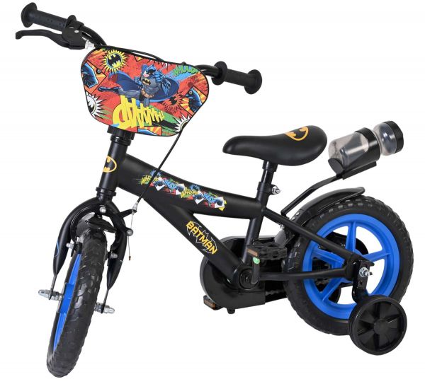 Batman Kinderfiets - Jongens - Mag Wheels - 12 inch - Zwart
