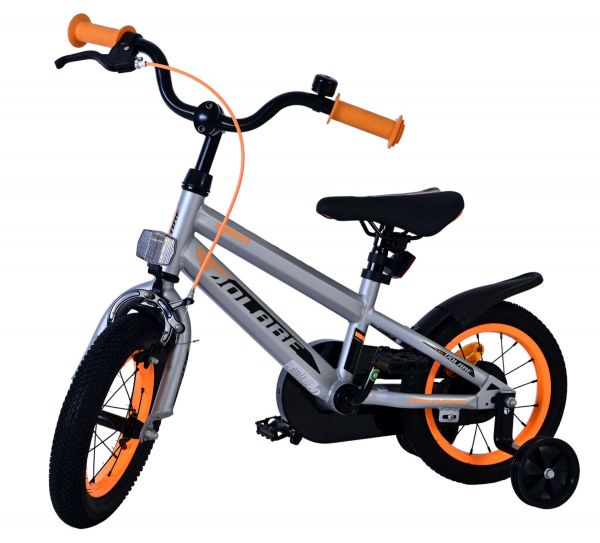 Volare Rocky Kinderfiets - Jongens - 12 inch - Grijs Volare Rocky Kinderfiets - Jongens - 12 inch - Grijs