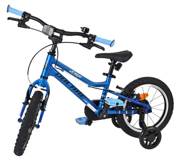 Volare Venom Kinderfiets - Jongens - 14 inch - Blauw - Twee handremmen