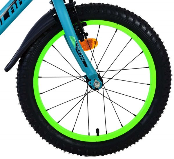 Volare Rocky Kinderfiets - Jongens - 18 inch - Groen Volare Rocky Kinderfiets - Jongens - 18 inch - Groen