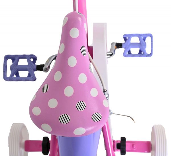 Disney Minnie Kinderfiets - Meisjes - 14 inch - Roze - Twee handremmen