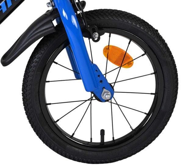 Volare Super GT Kinderfiets - Jongens - 14 inch - Blauw - Twee handremmen