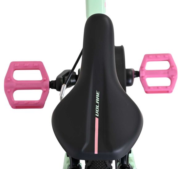 Volare Milano Kinderfiets - Meisjes - 16 inch - Mintgroen - Twee handremmen