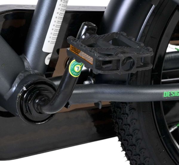 Volare Thombike Kinderfiets - Jongens - 14 inch - Groen/Grijs