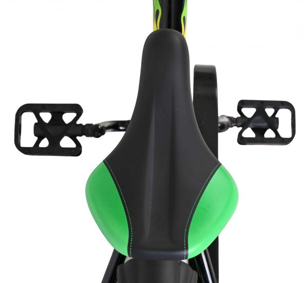 Volare Strike Kinderfiets - Jongens - 12 inch - Zwart Groen