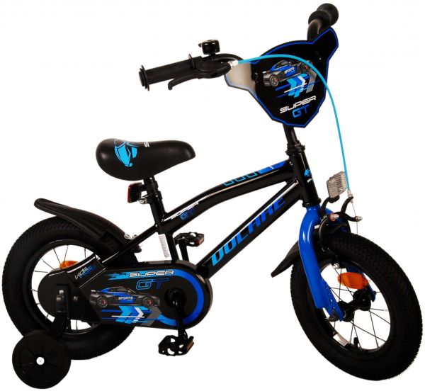 Volare Super GT Kinderfiets - Jongens - 12 inch - Blauw Volare Super GT Kinderfiets - Jongens - 12 inch - Blauw