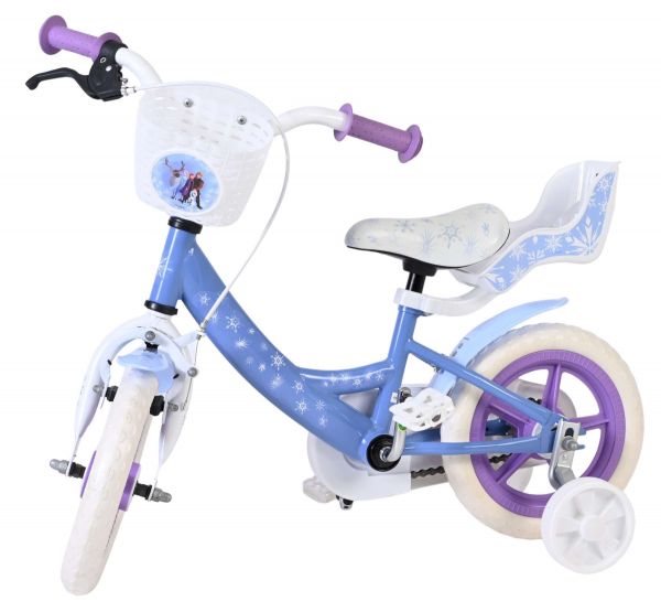 Disney Frozen Kinderfiets - Meisjes - Mag Wheels - 12 inch - Blauw