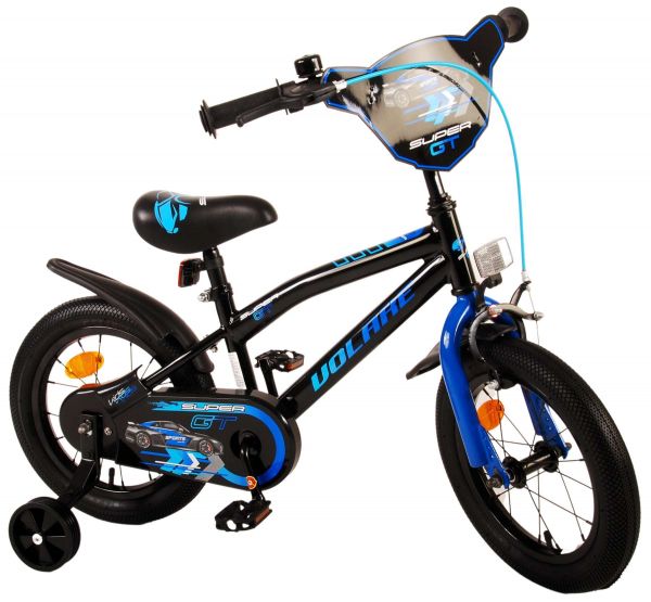 Volare Super GT Kinderfiets - Jongens - 14 inch - Blauw Volare Super GT Kinderfiets - Jongens - 14 inch - Blauw
