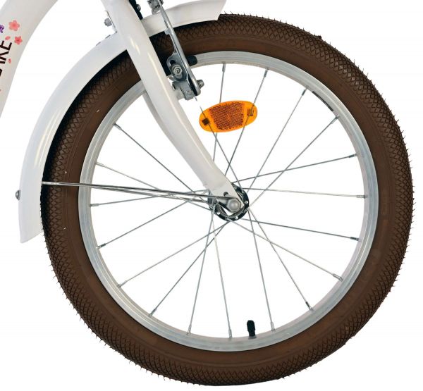 Volare Blossom Kinderfiets - Meisjes - 18 inch - Wit