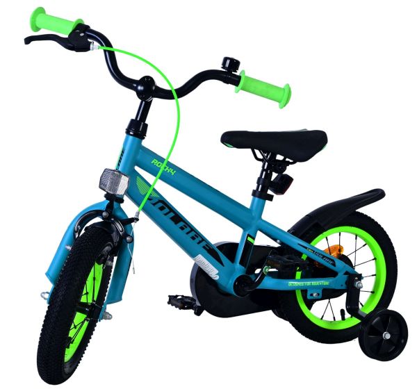 Volare Rocky Kinderfiets - Jongens - 12 inch - Groen Volare Rocky Kinderfiets - Jongens - 12 inch - Groen