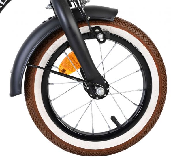 Volare Black Cruiser Kinderfiets - Jongens - 12 inch - Zwart