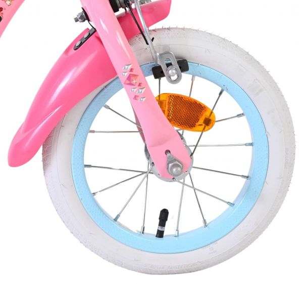 Disney Princess Kinderfiets - Meisjes - 12 inch - Roze - Twee Handremmen