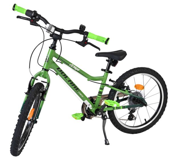 Volare Venom Kinderfiets - Jongens - 18 inch - Groen - 6 versnellingen