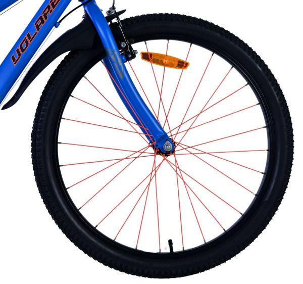 Volare Rocky Kinderfiets - Jongens - 24 inch - Blauw - 7 versnellingen