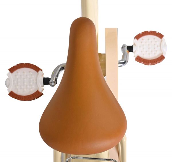 Volare Ashley Kinderfiets - Meisjes - 12 inch - Creme