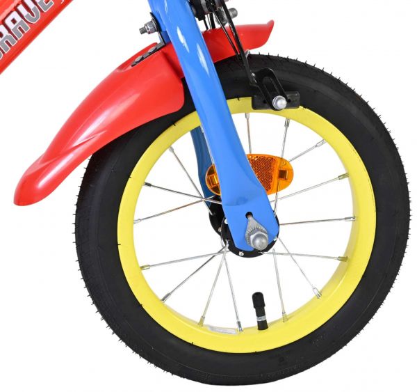 Paw Patrol Kinderfiets - Jongens - 12 inch - Rood/Blauw