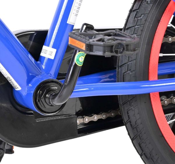 Sonic Kinderfiets - Jongens - 16 inch - Blauw - Twee handremmen