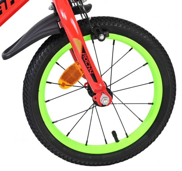 Volare Rocky Kinderfiets - Jongens - 14 inch - Rood