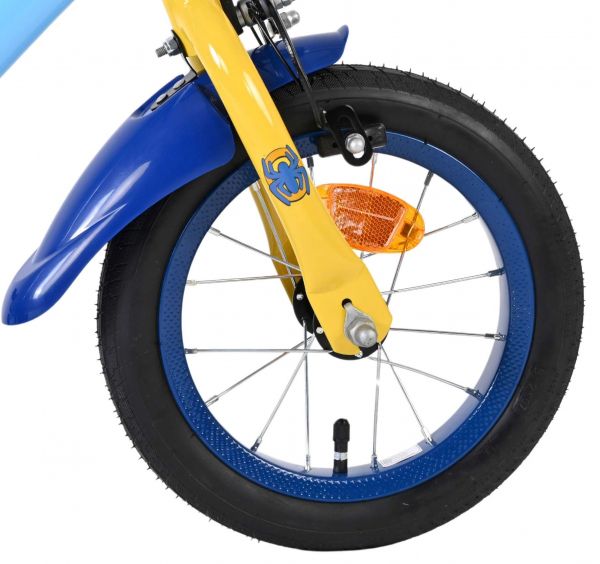 Spidey Kinderfiets - Jongens - 12 inch - Blauw - Twee handremmen