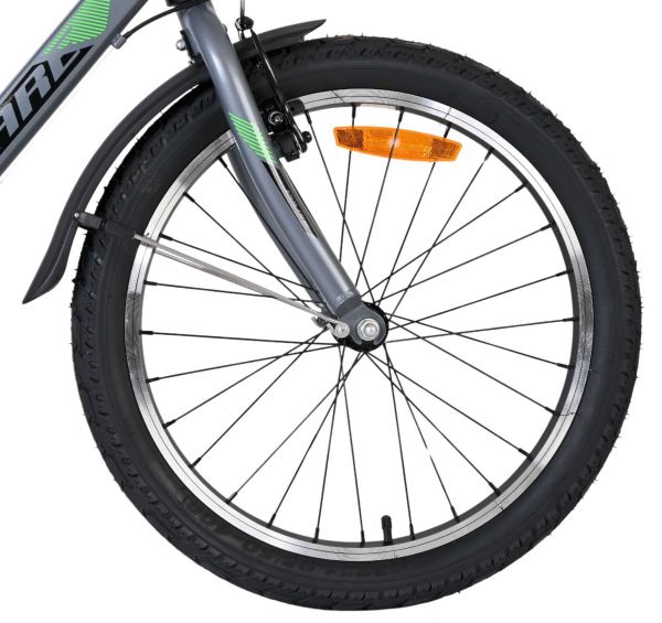 Volare Explorer Kinderfiets - 20 inch - Donkergrijs - 7 Speed