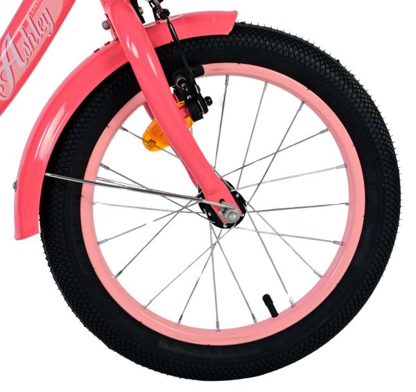 Volare Ashley Kinderfiets - Meisjes - 16 inch - Roze Rood