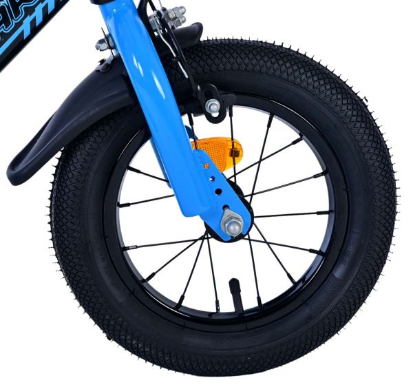 Volare Sportivo Kinderfiets - Jongens - 12 inch - Blauw Zwart