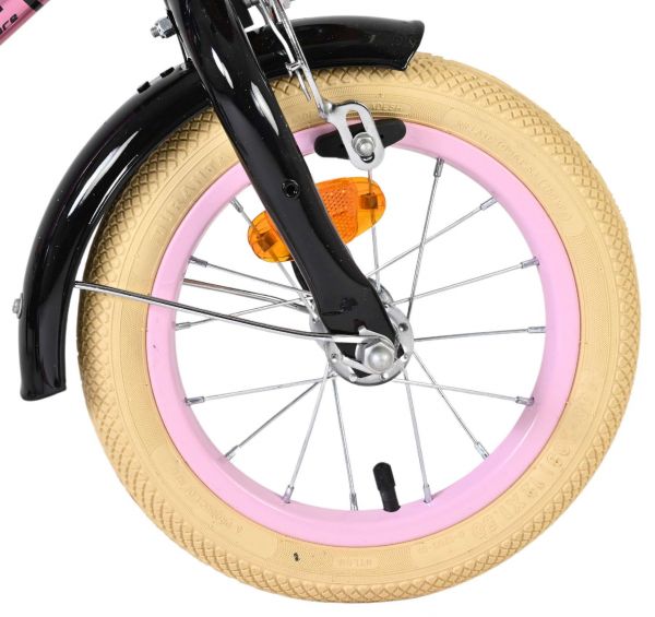 Volare Excellent Kinderfiets - Meisjes - 12 inch - Zwart
