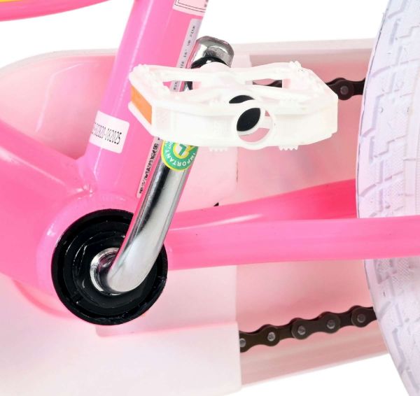 Barbie Kinderfiets - Meisjes - 16 inch - Roze - Twee handremmen
