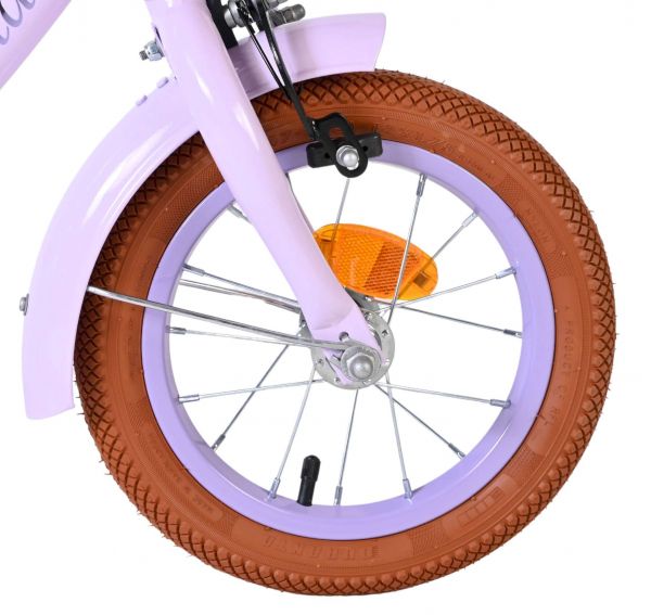 Volare Ashley Kinderfiets - Meisjes - 12 inch - Lila