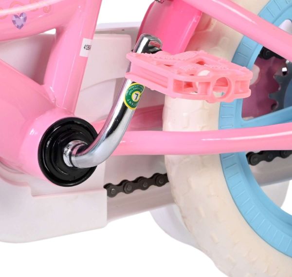Disney Princess  Kinderfiets - Meisjes - Mag Wheels - 12 inch - Roze