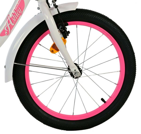 Volare Ashley Kinderfiets - Meisjes - 18 inch - Wit