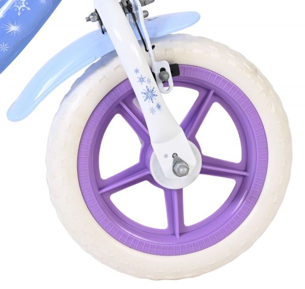 Disney Frozen Kinderfiets - Meisjes - Mag Wheels - 12 inch - Blauw