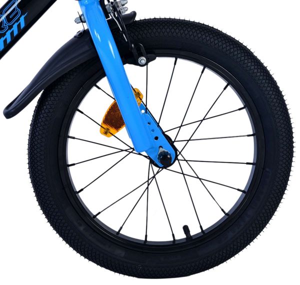 Volare Sportivo Kinderfiets - Jongens - 16 inch - Blauw Zwart