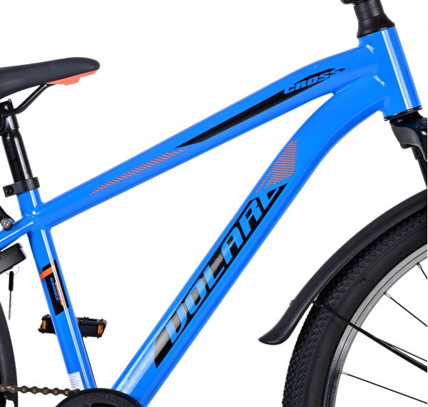 Volare Cross Kinderfiets - Jongens - 24 inch - Blauw