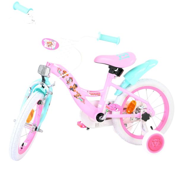 Paw Patrol Kinderfiets - Meisjes - 14 inch - Roze