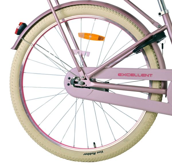 Volare Excellent Kinderfiets - Meisjes - 26 inch - Mat Roze