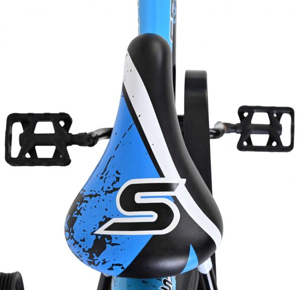 Volare Sportivo Kinderfiets - Jongens - 14 inch - Blauw Zwart