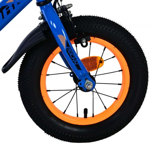 Volare Rocky Kinderfiets - Jongens - 12 inch - Blauw