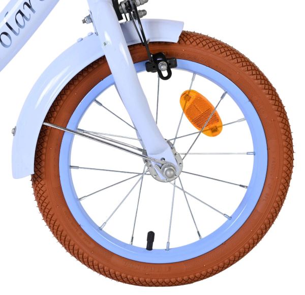 Volare Ashley Kinderfiets - Meisjes - 14 inch - Pastel Blauw