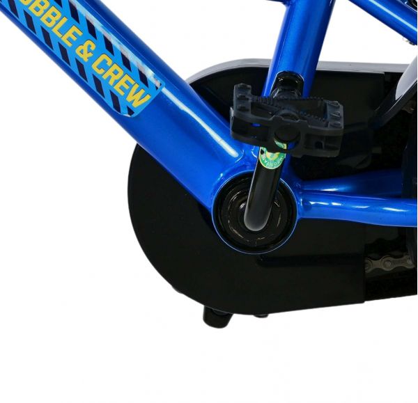 Paw Patrol - Rubble & Crew Kinderfiets - Jongens - Mag Wheels - 12 inch - Blauw
