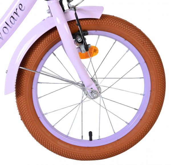 Volare Ashley Kinderfiets - Meisjes - 16 inch - Lila