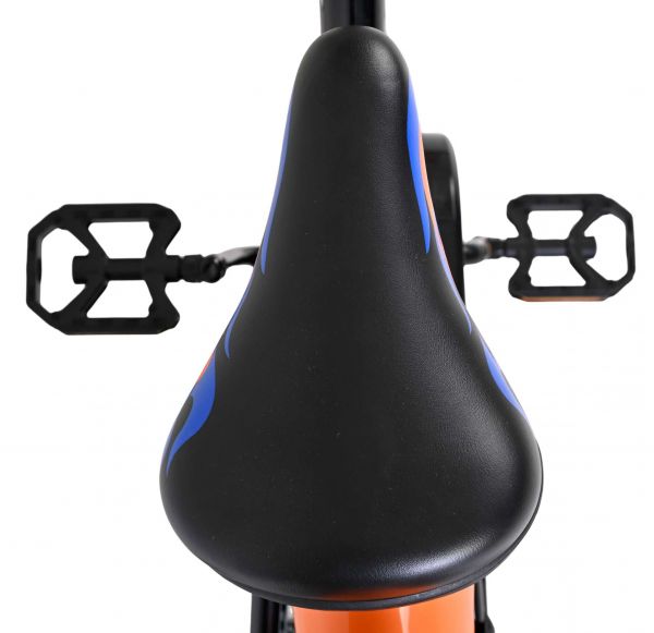 Hot Wheels Kinderfiets - Jongens - 16 inch - Zwart Oranje Blauw