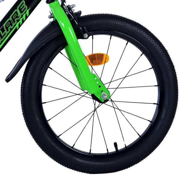 Volare Sportivo Kinderfiets - Jongens - 18 inch - Groen Zwart